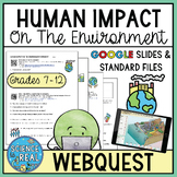 Human Impact On The Environment Webquest