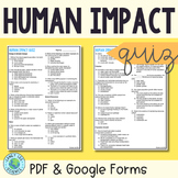 Human Impact Quiz