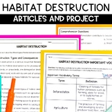 Human Impact on Environment Habitat Destruction Project Ea