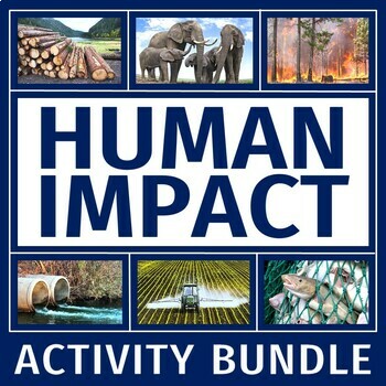 Preview of Human Impact on the Environment Activity MEGA BUNDLE