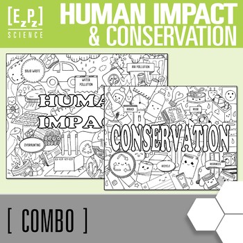 Preview of Human Impact on the Environment & Conservation Activity Bundle