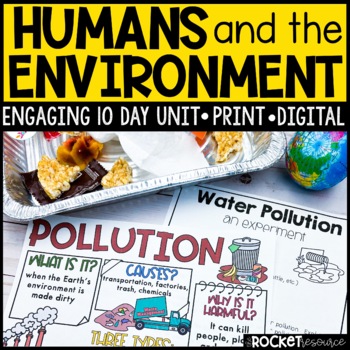 Preview of Human Impact on the Environment | Pollution Activities | Environmental Changes