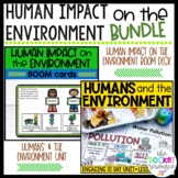 Human Impact on the Environment Unit & BOOM Cards BUNDLE