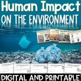Human Impact on the Environment and Pollution Editable Pow