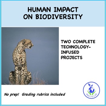 Preview of Human Impacts on Biodiversity | Two Complete No-Prep Projects