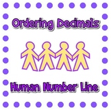 Human Number Line - Ordering Decimals