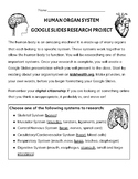 Human Organ System Research Project