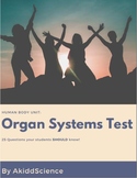 Organ Systems Test