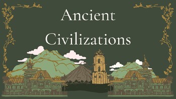 Preview of Human Origins & Ancient Civilizations Unit Plan 6/7