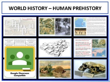 Preview of Prehistory - Complete Unit Materials - Google Classroom Compatible