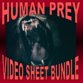 Human Prey - 6 Animal Video Sheets Bundle (Free Videos / S