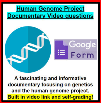 Preview of Human Race and Genetics  Google Form (MS-LS3) (GOOD SUB PLAN or DISTANCE ED)
