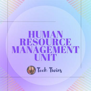Preview of Human Resource Management Unit- Business Management Edition