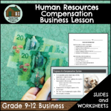 Human Resources Compensation Lesson (Grade 9-12 Business)