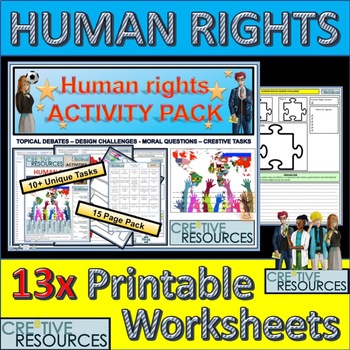 Preview of Human Rights Activity Pack