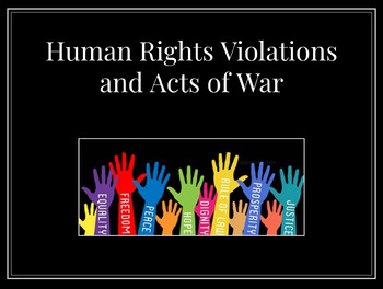 Preview of Human Rights & Acts of War