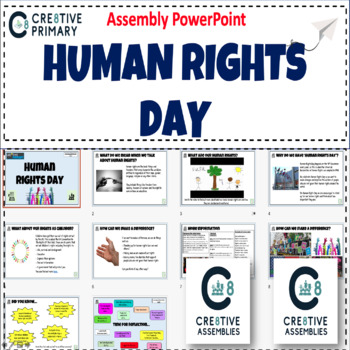 Preview of Human Rights Day Elementary Assembly Mini Lesson