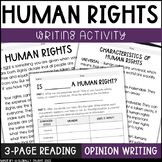 Human Rights Opinion Writing Activity - Universal Declarat