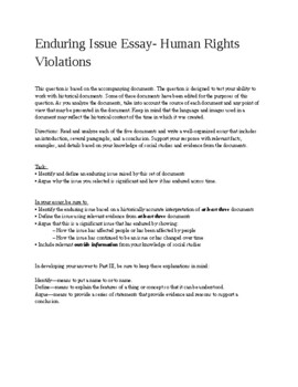 human rights violation essay introduction