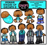 Human Stages Of Growth 8 - Hispanic Male {Educlips Clipart}