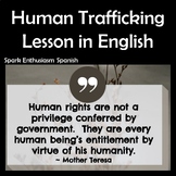 Human Trafficking Unit in English – Lessons, Presentation,