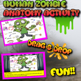 Human Zombie Virtual Anatomy Lesson & Self-Graded Quiz