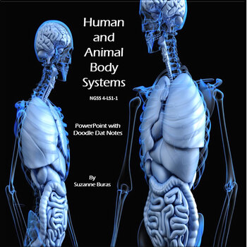 Preview of Human and Animal Body Systems:  Doodle Dat Notes with PowerPoint Presentation