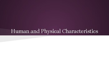 Examples of Physical Characteristics in Humans