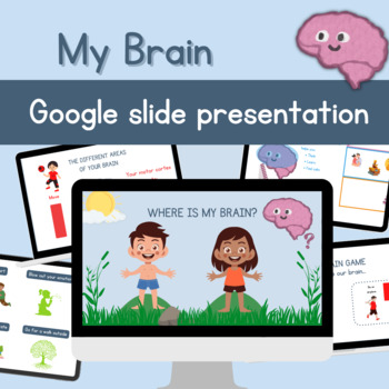 Preview of Human body systems Brain google slides - what does my brain do? 