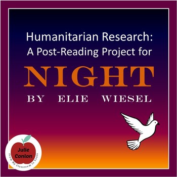 Preview of Humanitarian Research (a post-reading assignment for Night by Wiesel)