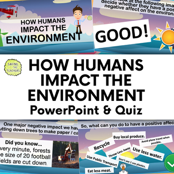 Preview of Humans And The Environment: How Humans Affect The Environment