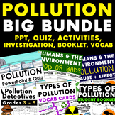 Humans and The Environment: Pollution - HUGE BUNDLE