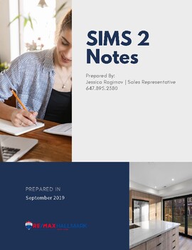 Preview of Humber Real Estate Salesperson Program - SIMS 2 Review Notes