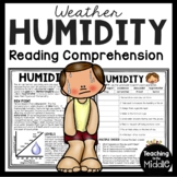 Humidity Informational Text Reading Comprehension Science 