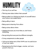 Humility vs Pride - Be Humble Posters
