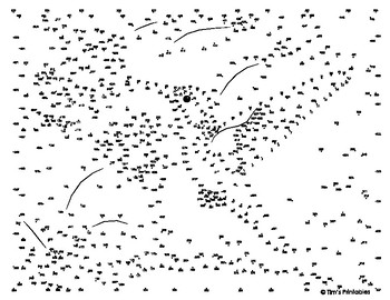 Hummingbird Dot To Dot Connect The Dots Pdf By Tim S Printables