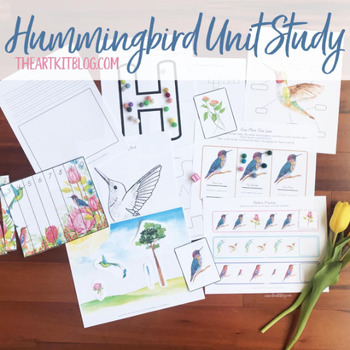 Preview of Hummingbird Unit Study