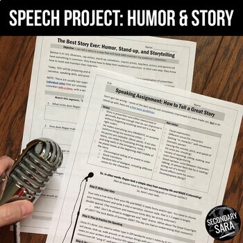 Preview of Public Speaking: Humor, Comedy, and Storytelling Project