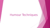 Humour Techniques - English