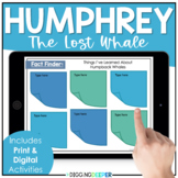 Humphrey the Lost Whale Comprehension Activities Print and
