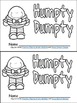 Humpty Dumpty Book, Poster, and MORE - Preschool Kindergarten Nursery