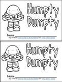Humpty Dumpty Book, Poster, and MORE - Preschool Kindergar