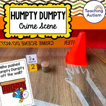 Preview of Humpty Dumpty Crime Scene | Classroom Crime Scene