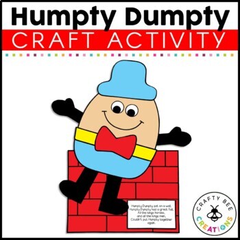 Preview of Humpty Dumpty Craft | Nursery Rhymes Craft | Nursery Rhymes Activities