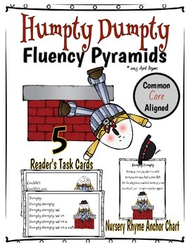 Preview of Humpty Dumpty Fluency Pyramids