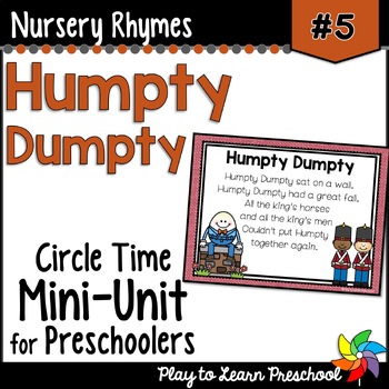 Preview of Humpty Dumpty Nursery Rhyme