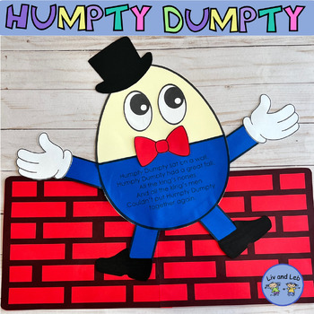 Preview of Humpty Dumpty Nursery Rhyme Craft