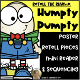 Humpty Dumpty Reading, Retelling, Rhyming & Poetry Activit