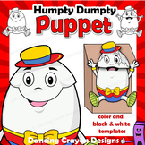 Humpty Dumpty Puppet | Printable Craft Activity