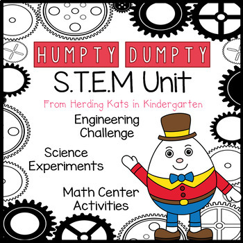 Preview of STEM Activities for Humpty Dumpty Nursery Rhyme